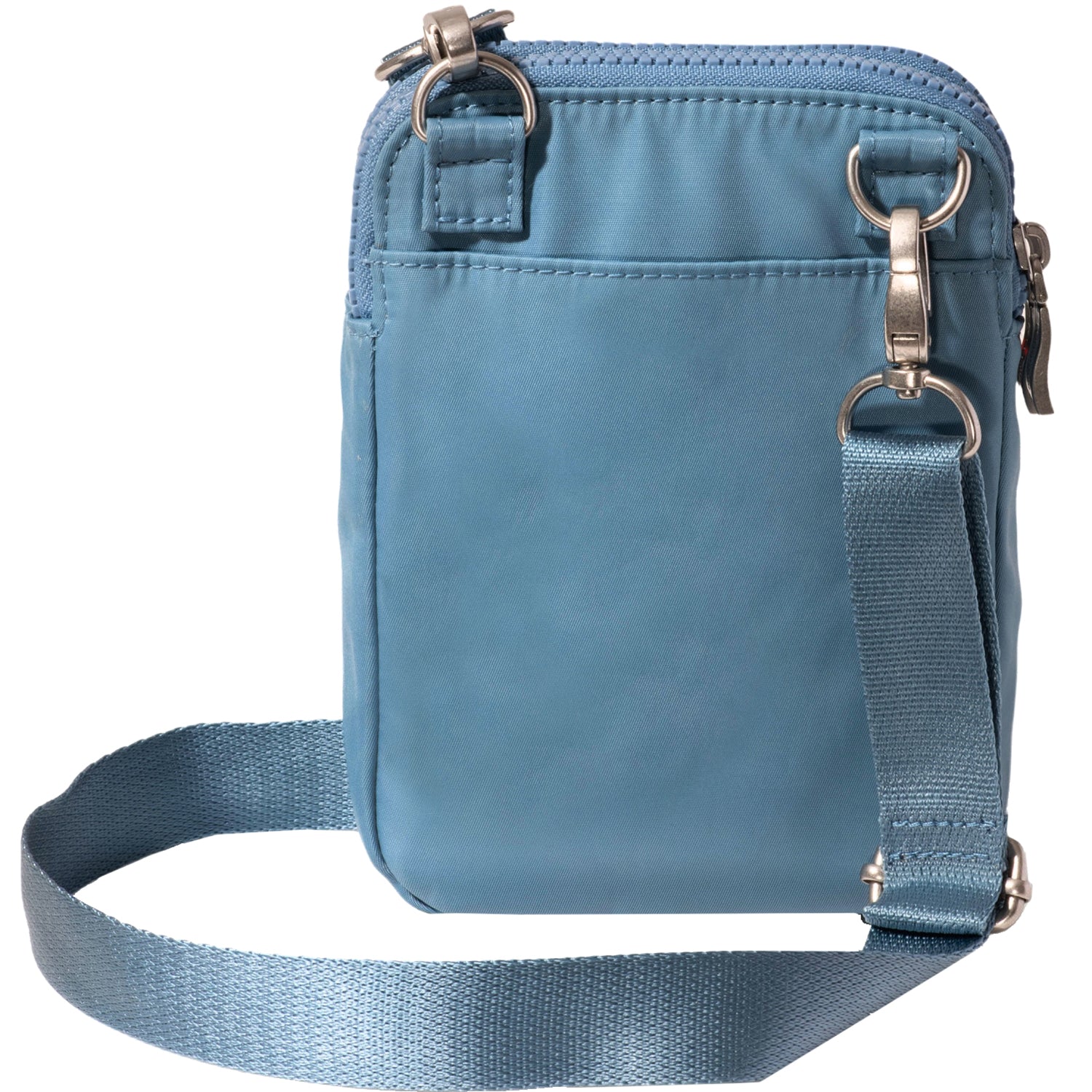 Womens Baggallini Baggallini Modern Take Two RFID Crossbody Cornflower Twill Cornflower Twill