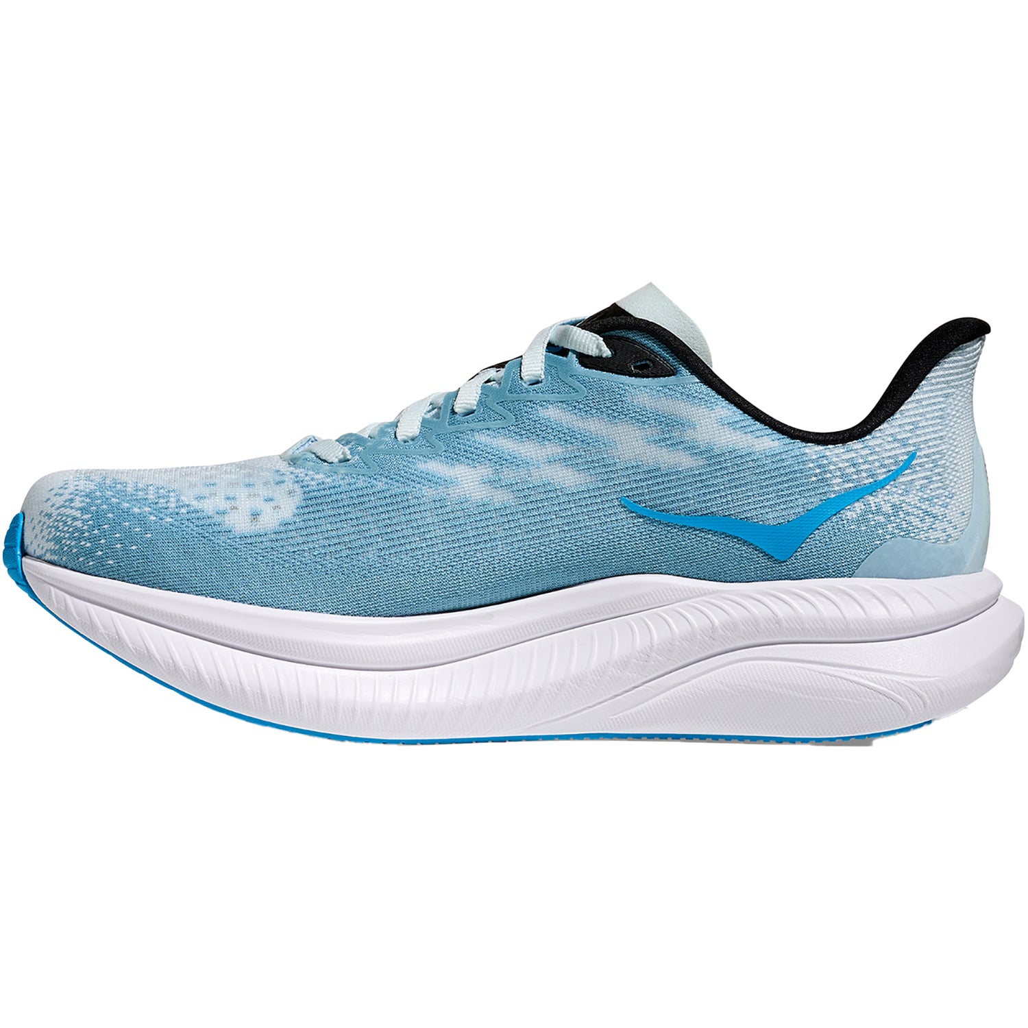 Womens Hoka one one Women's Hoka Mach 6 Tundra Blue/Raindrop Tundra Blue/Raindrop
