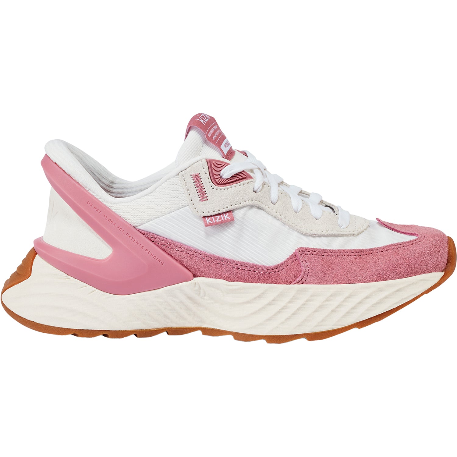 Womens Kizik Women's Kizik Monaco White/Wild Rose White/Wild Rose