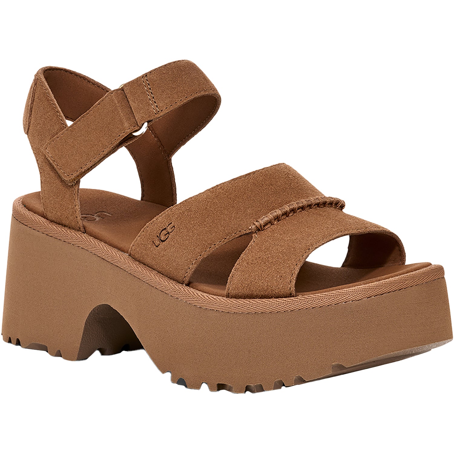 Womens Ugg Women's UGG New Heights Ankle Strap Chestnut Chestnut