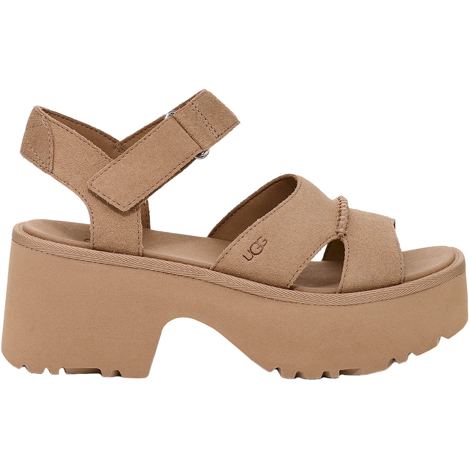 Womens Ugg Women's UGG New Heights Ankle Strap Mustard Seed Mustard Seed