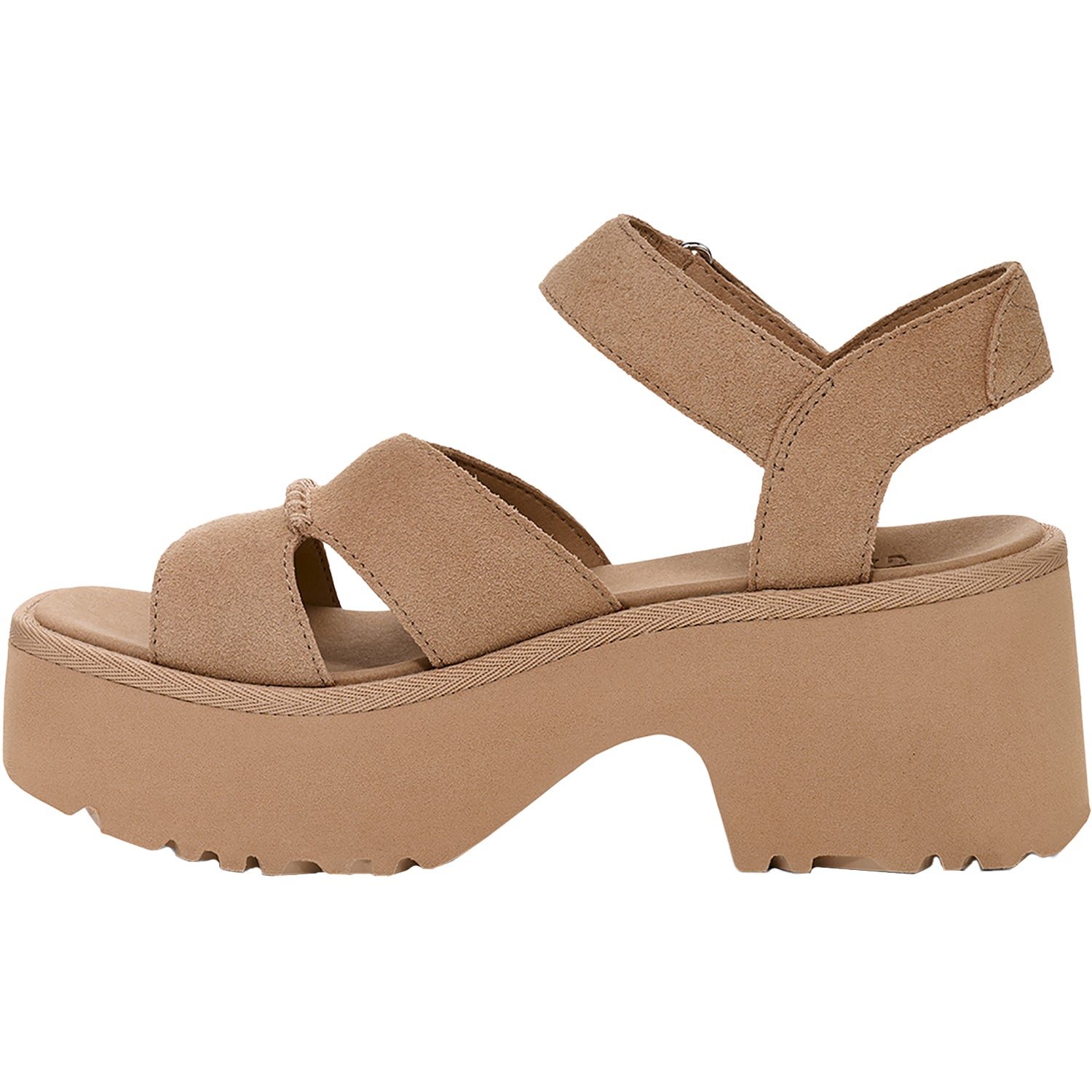 Womens Ugg Women's UGG New Heights Ankle Strap Mustard Seed Mustard Seed