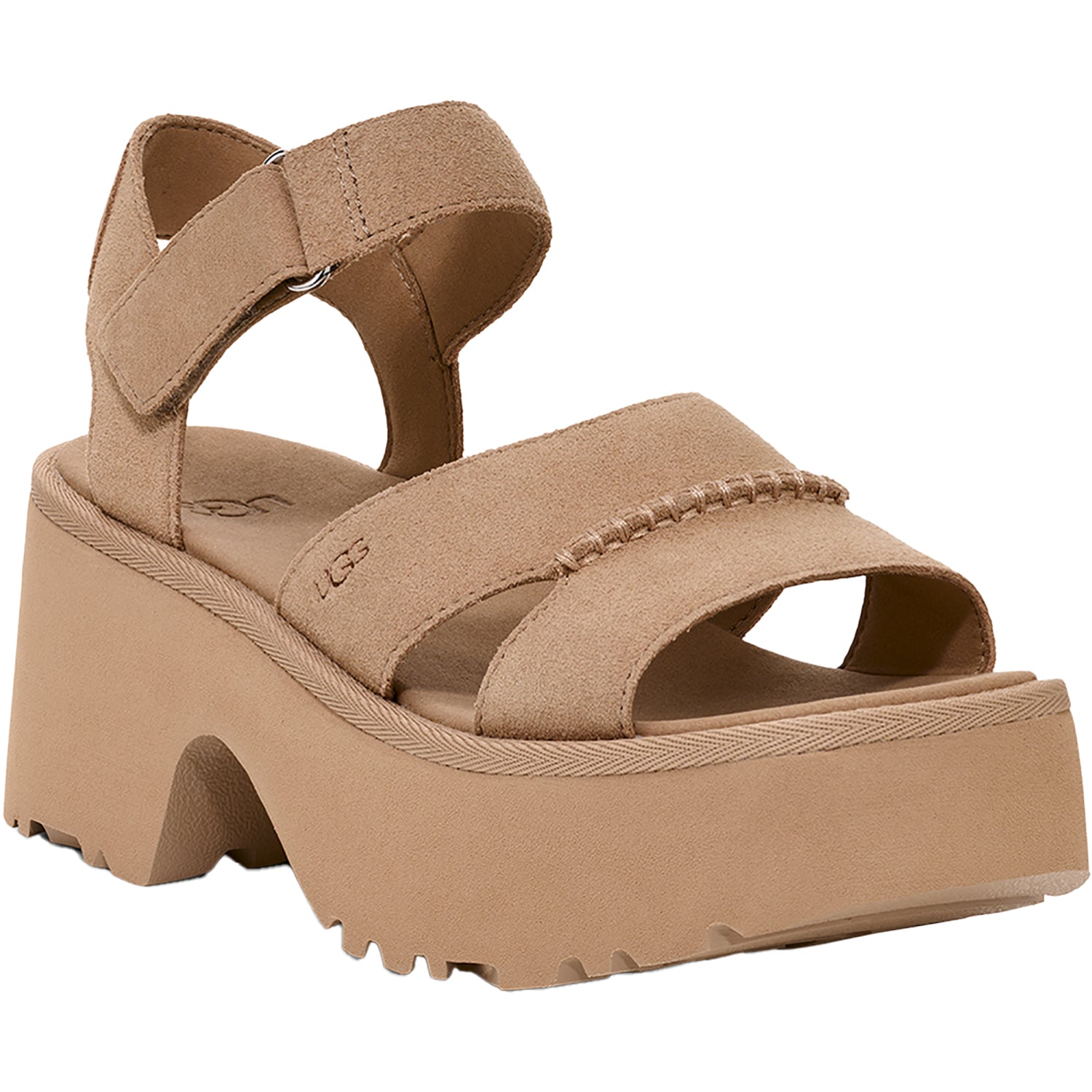 Womens Ugg Women's UGG New Heights Ankle Strap Mustard Seed Mustard Seed