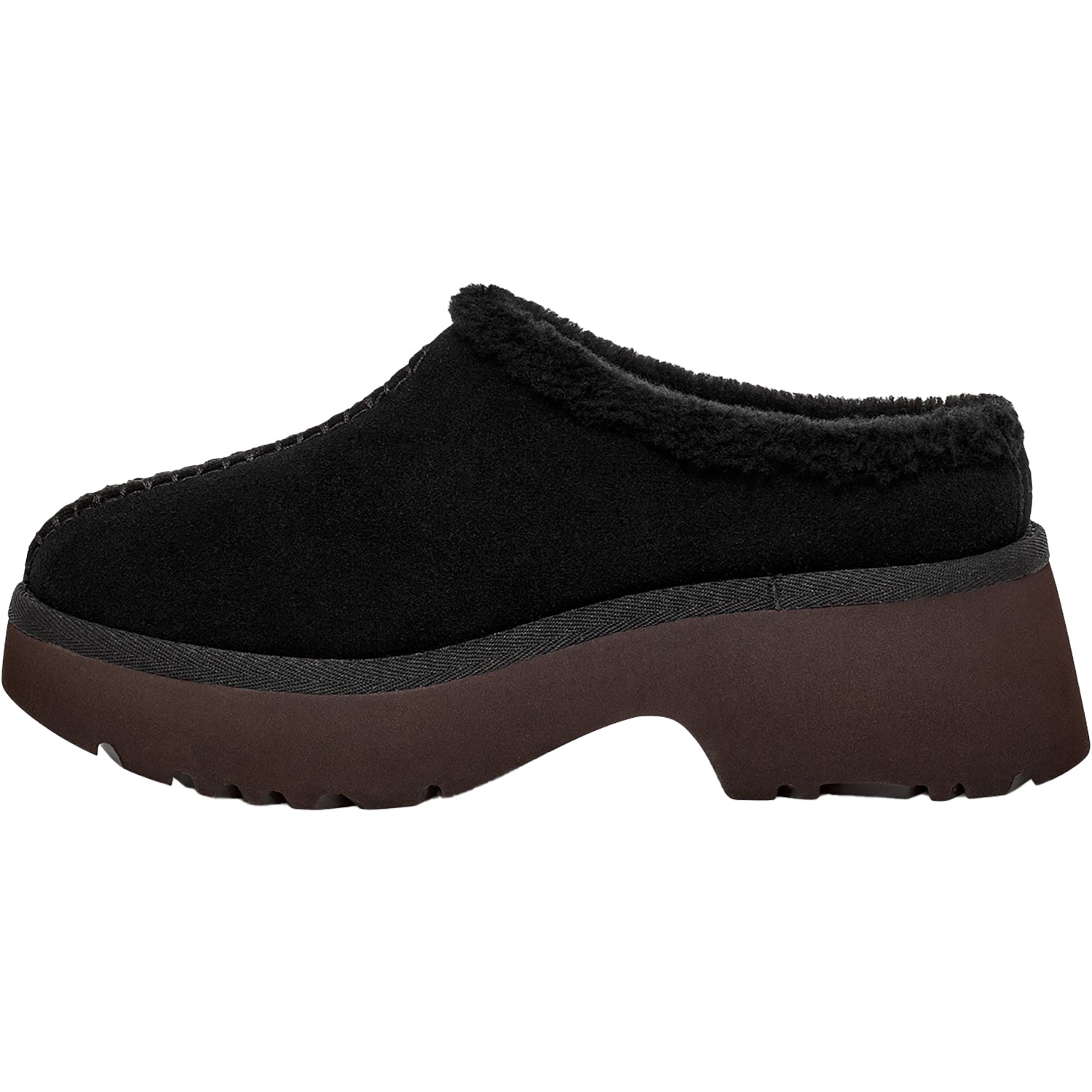 Womens Ugg Women's UGG New Heights Cozy Clog Black Black