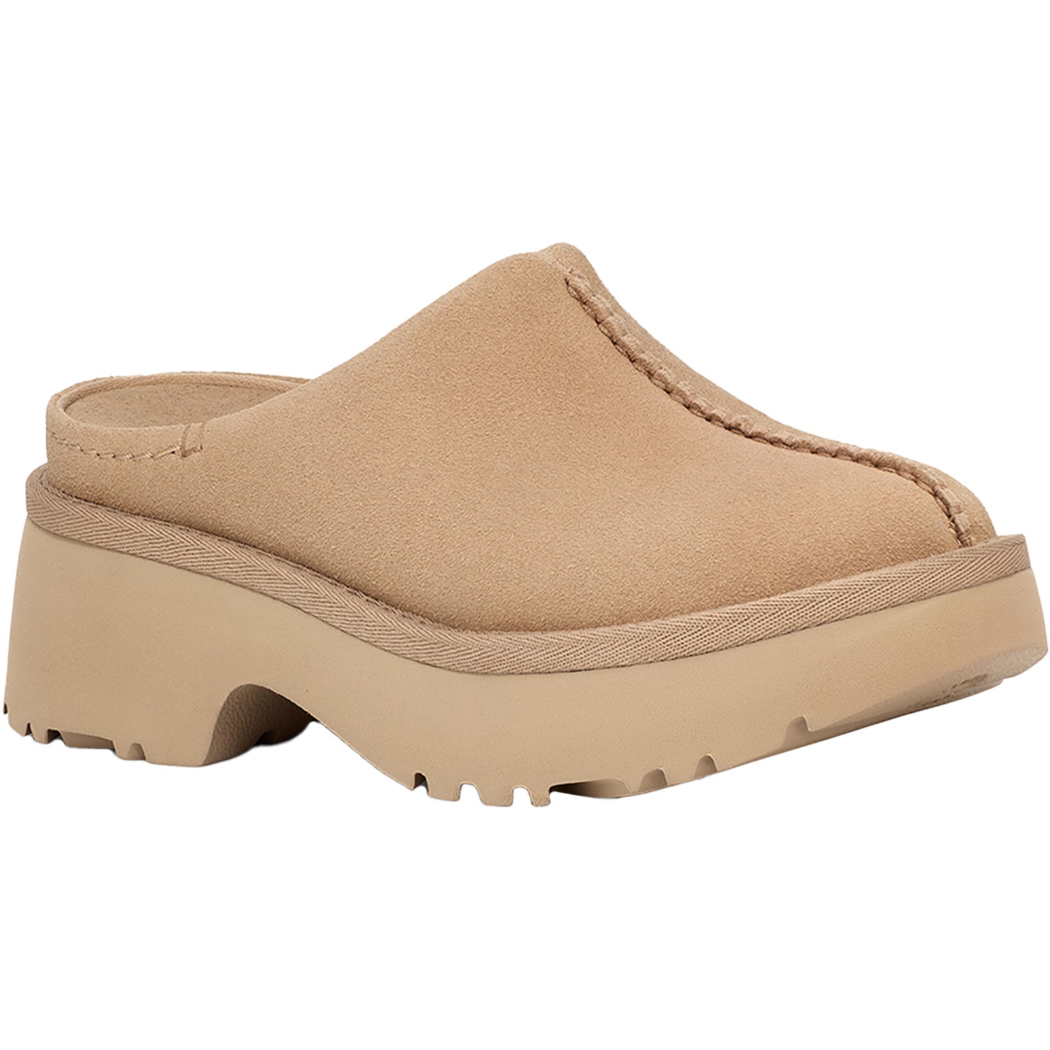 Womens Ugg Women's UGG New Heights Clog Sand Sand