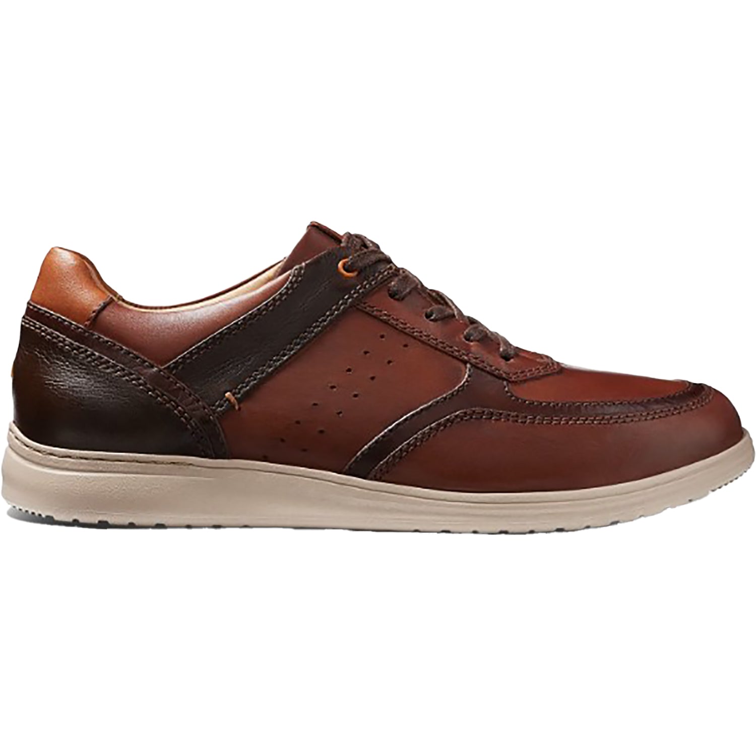 Mens Samuel hubbard Men's Samuel Hubbard Olema Casual Antique Brown Leather Antique Brown Leather