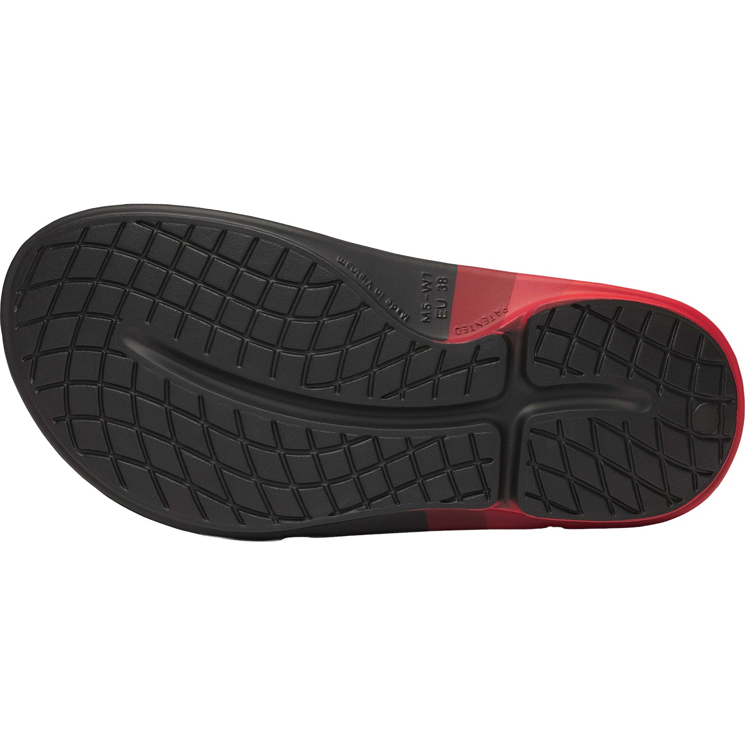 Unisex Oofos Unisex OOFOS OOahh Sport Flex Limited Fire Rally Fire Rally