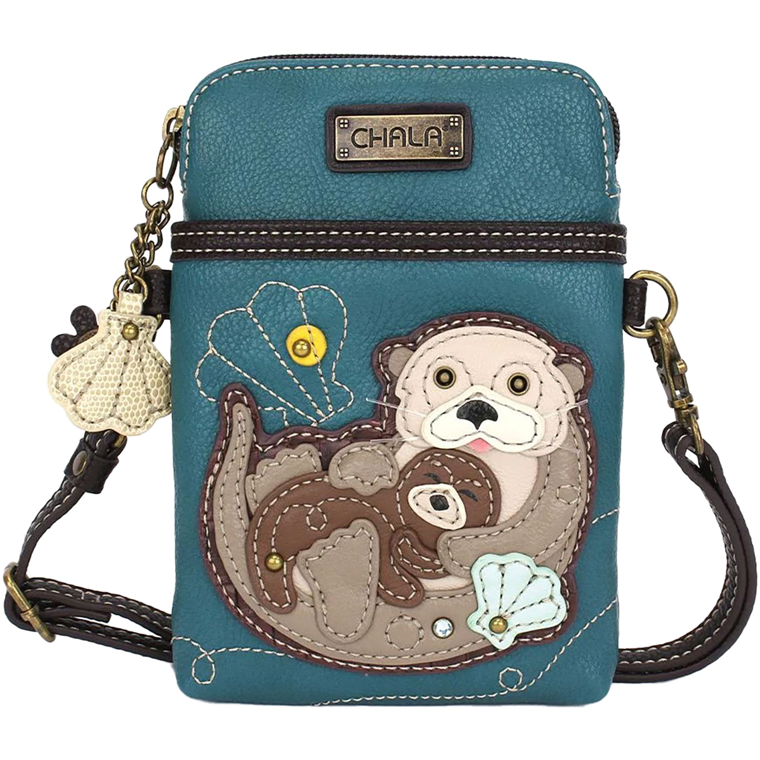 Womens Chala Chala Handbags Otter Cellphone Xbody Turquoise Turquoise