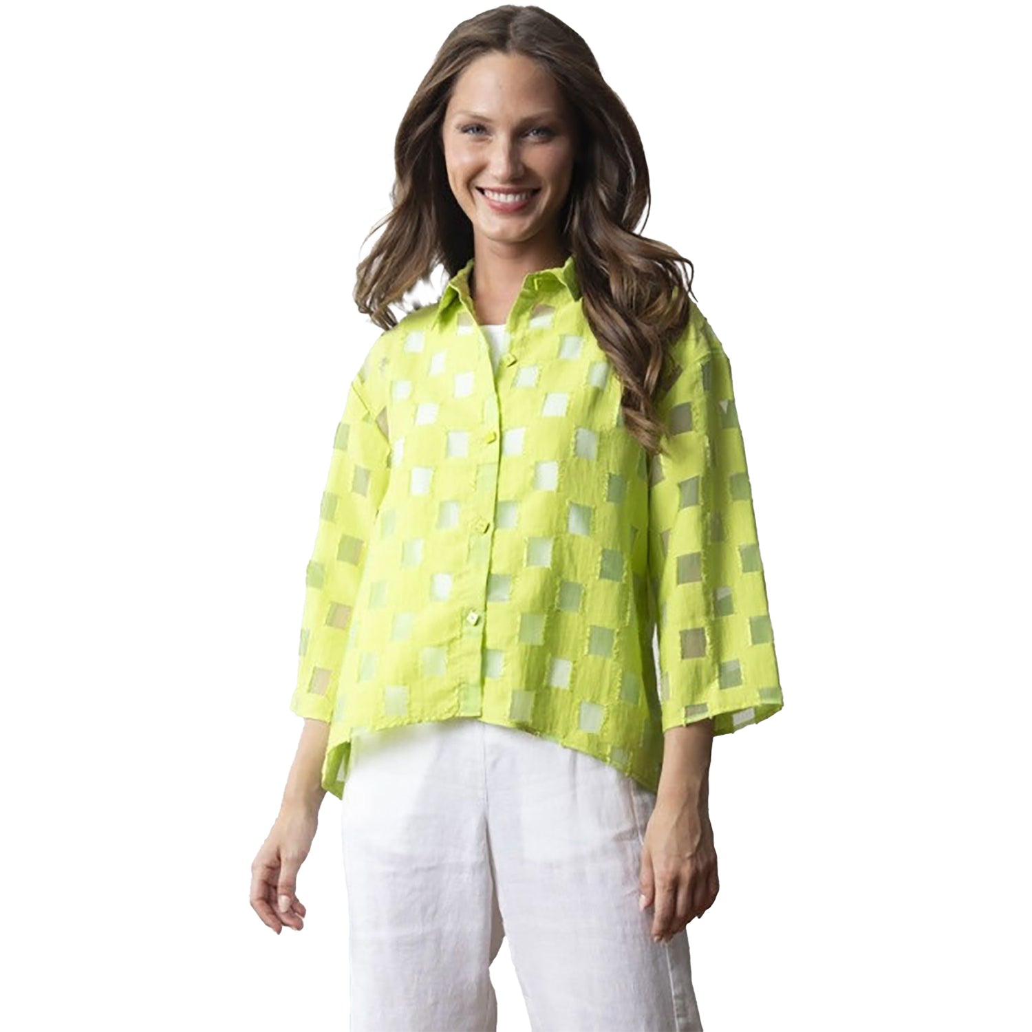 Womens Olivia by habitat Women's Olivia By Habitat Outside The Box Tunic Lime Lime