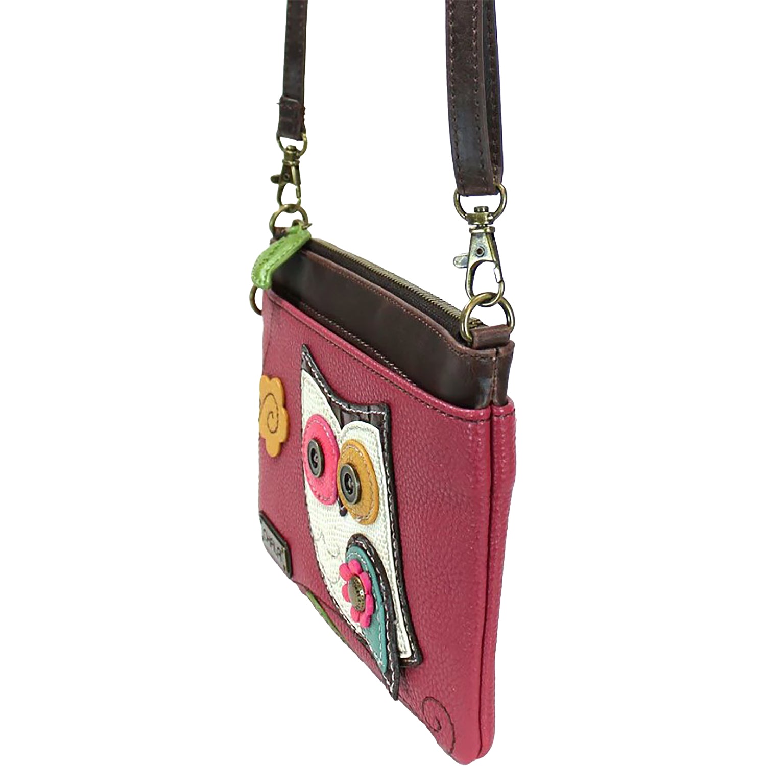 Chala Chala Owl Mini Crossbody Dark Pink Dark Pink