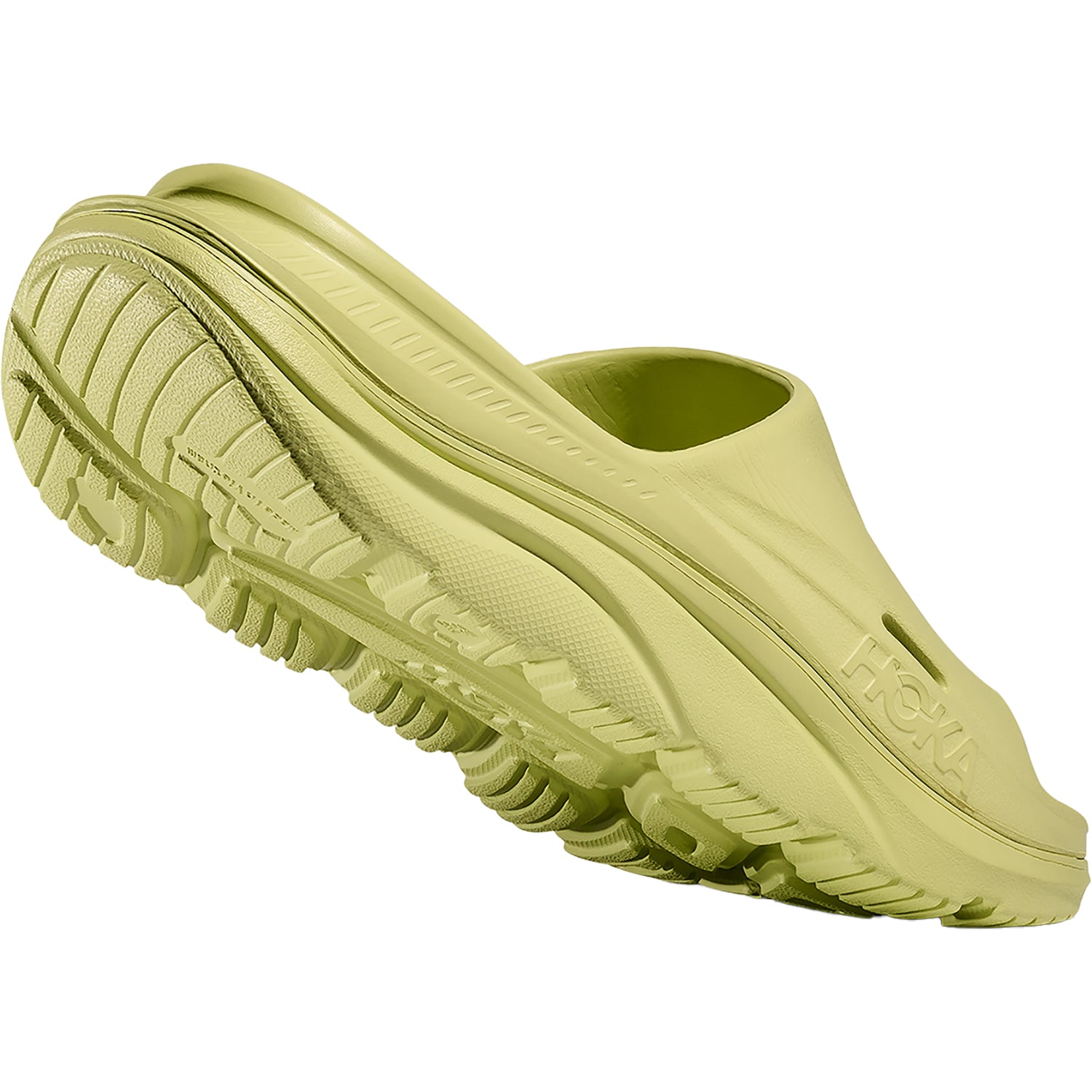 Womens Hoka one one Unisex Hoka Ora Recovery Slide 3 Honeydew/Honeydew Honeydew/Honeydew