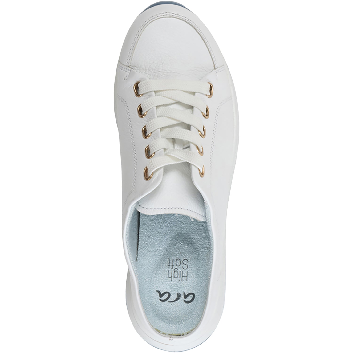Womens Ara shoes Women's Ara Shoes Orlando White Calf Leather White Calf Leather