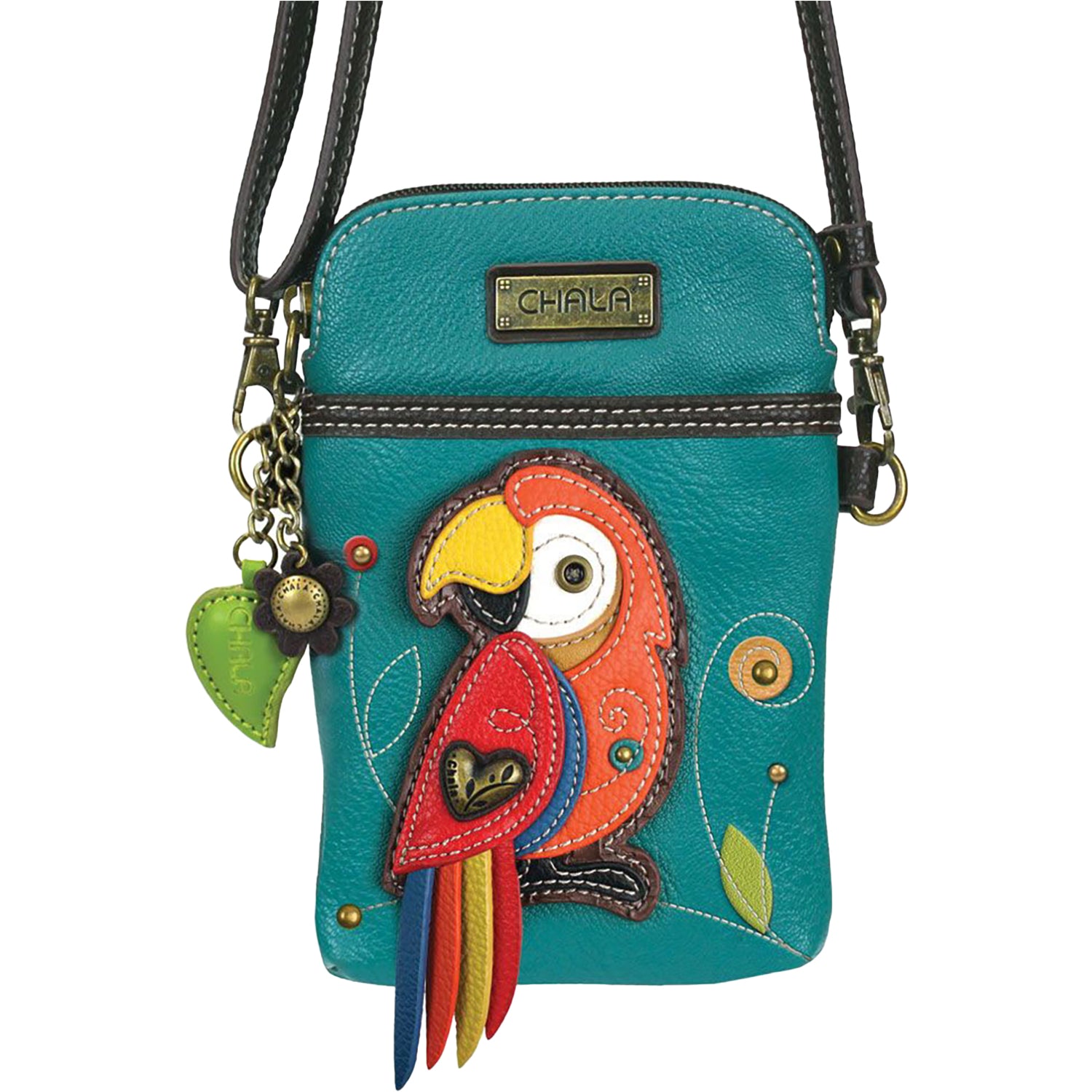 Womens Chala Chala Handbags Parrot Cellphone Xbody Turquoise Turquoise