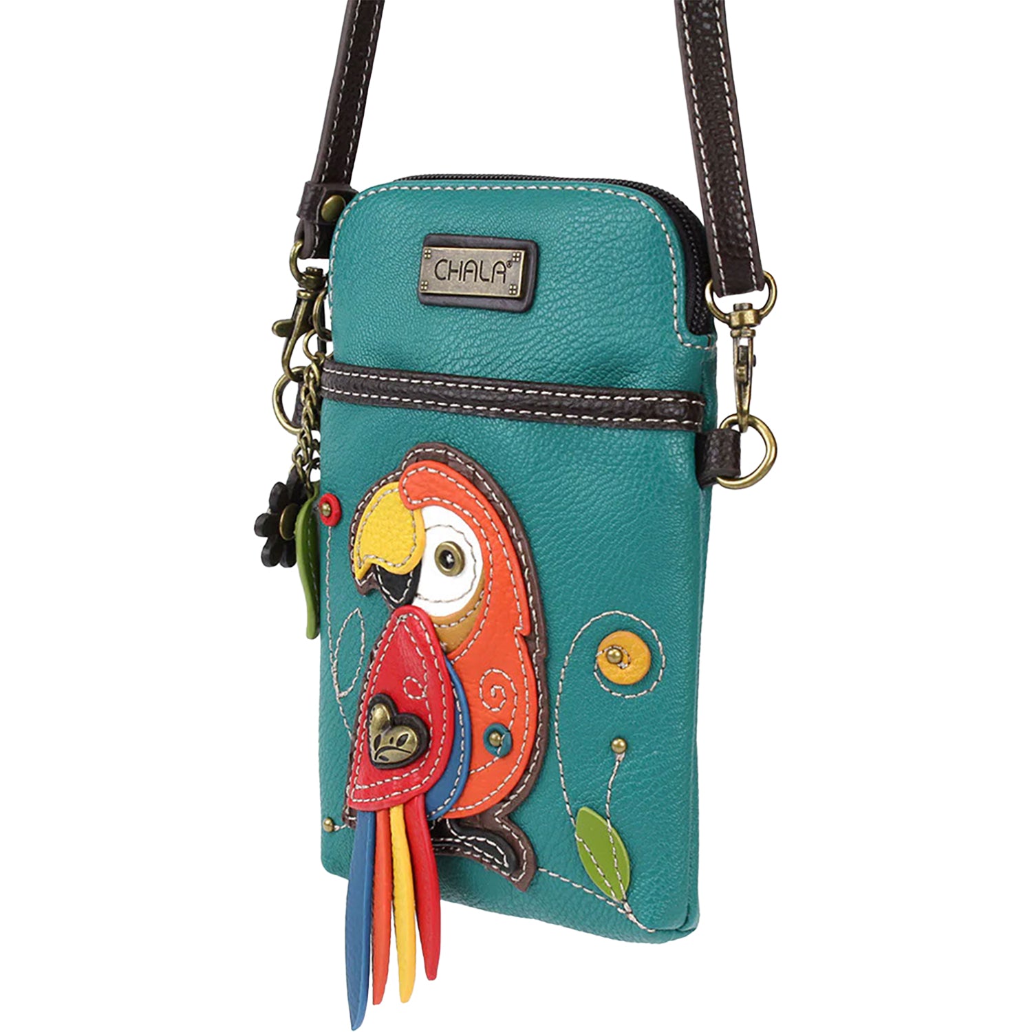 Womens Chala Chala Handbags Parrot Cellphone Xbody Turquoise Turquoise