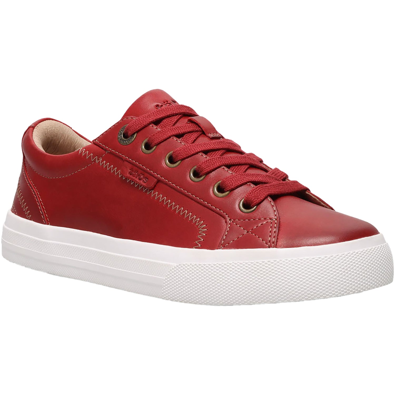 Womens Taos Women's Taos Plim Soul Lux Red Leather Red Leather