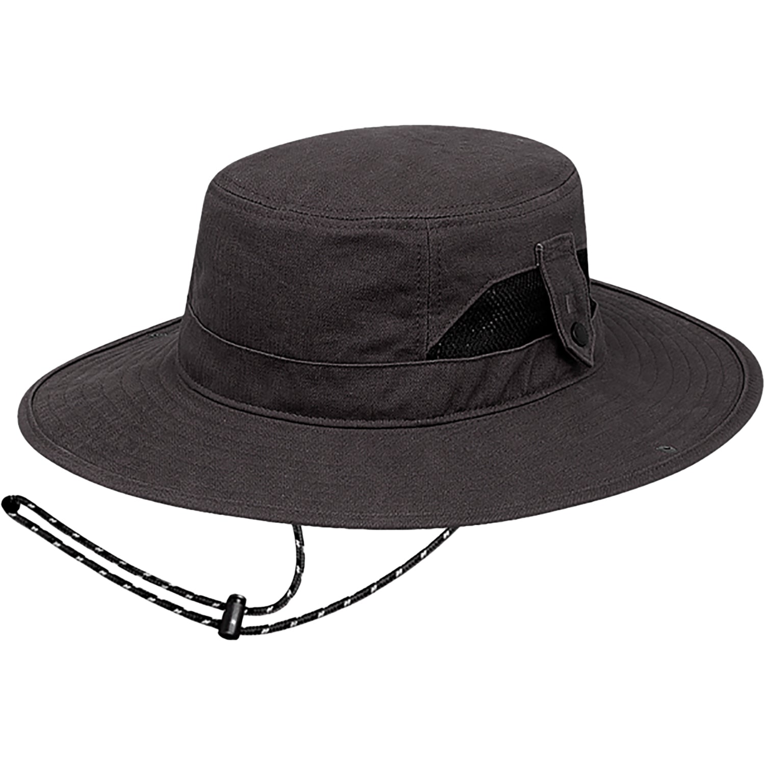Mens Kooringal Men's Kooringal Hats Redondo Mid Brim Charcoal Charcoal