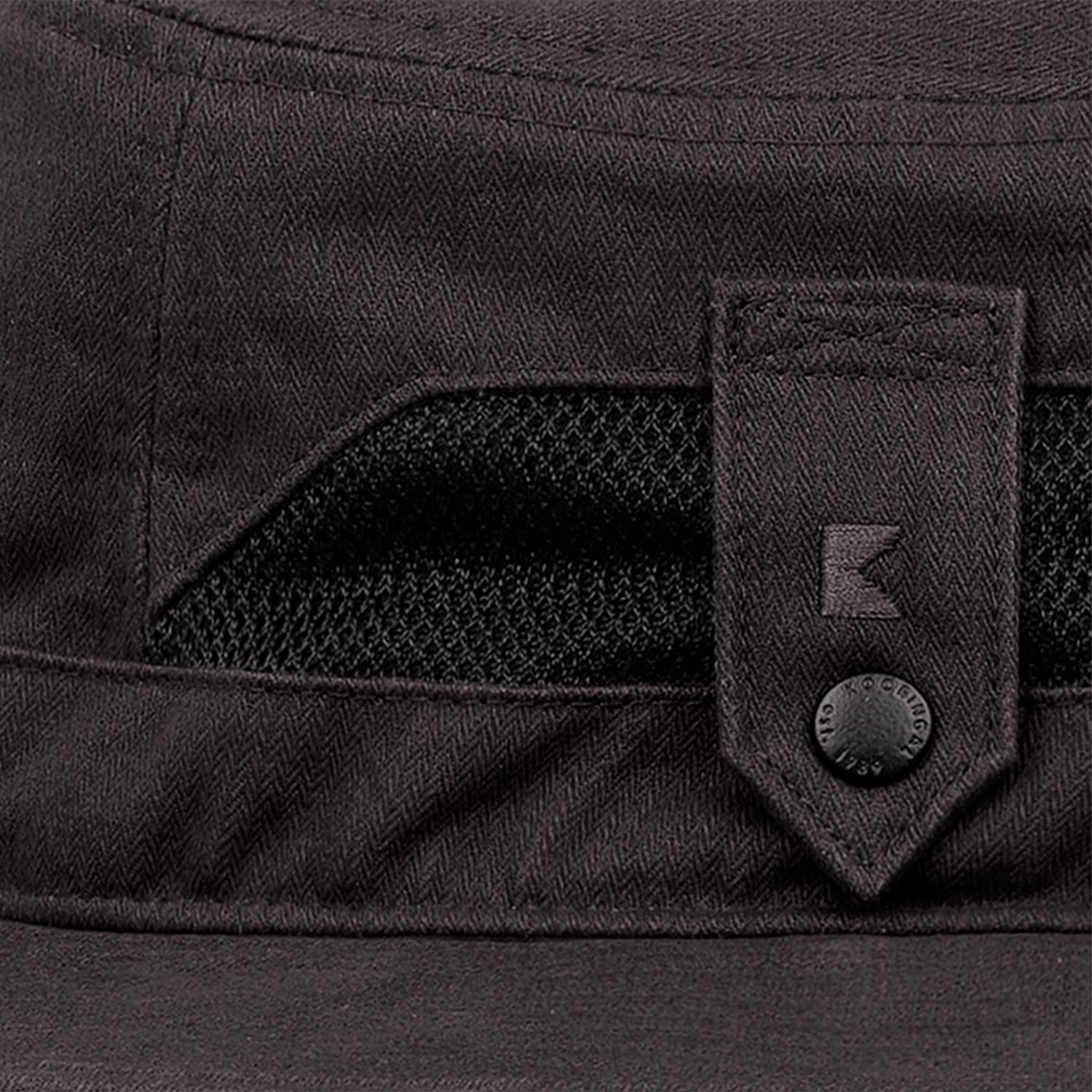 Mens Kooringal Men's Kooringal Hats Redondo Mid Brim Charcoal Charcoal