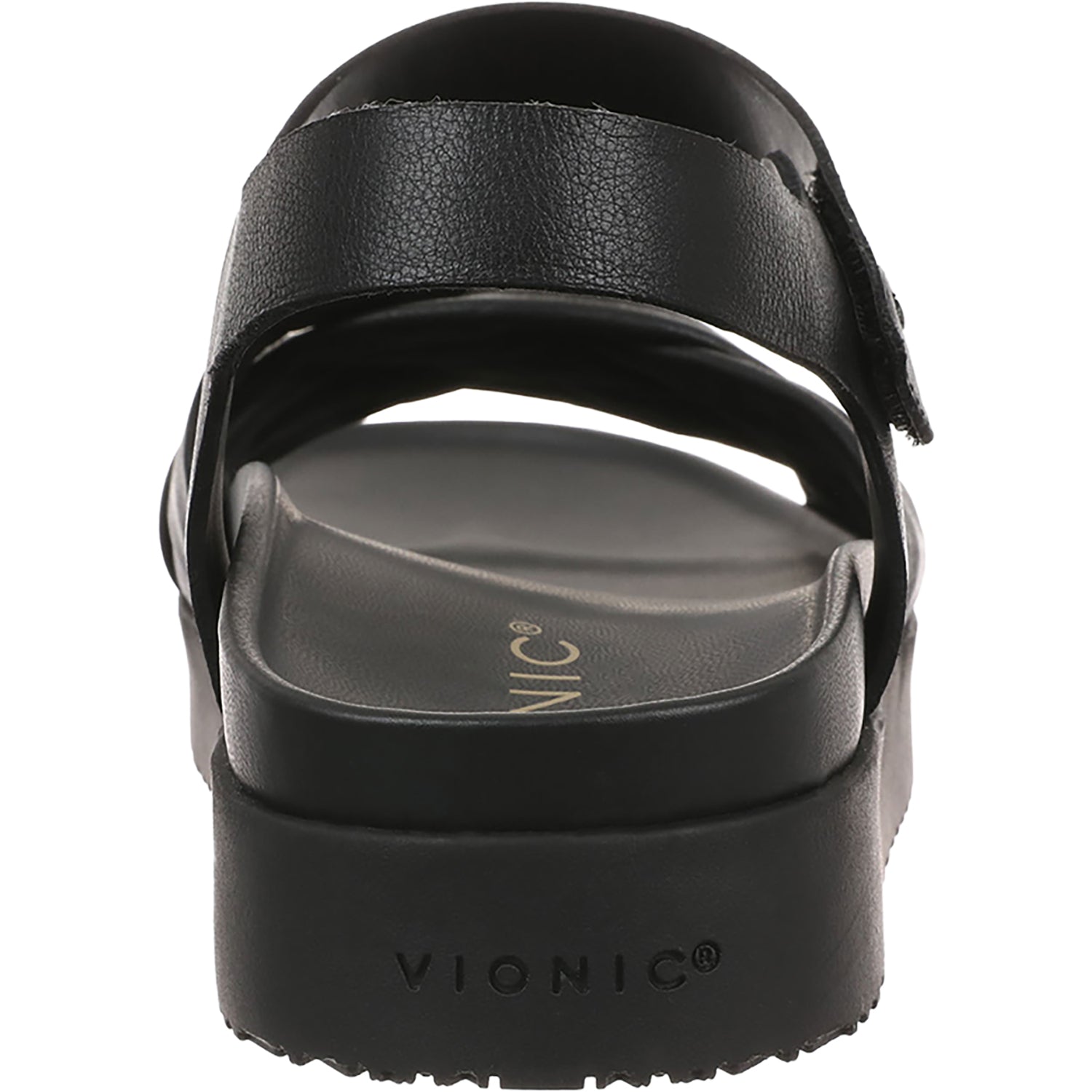 Womens Vionic Women's Vionic Rosa Black Leather Black Leather