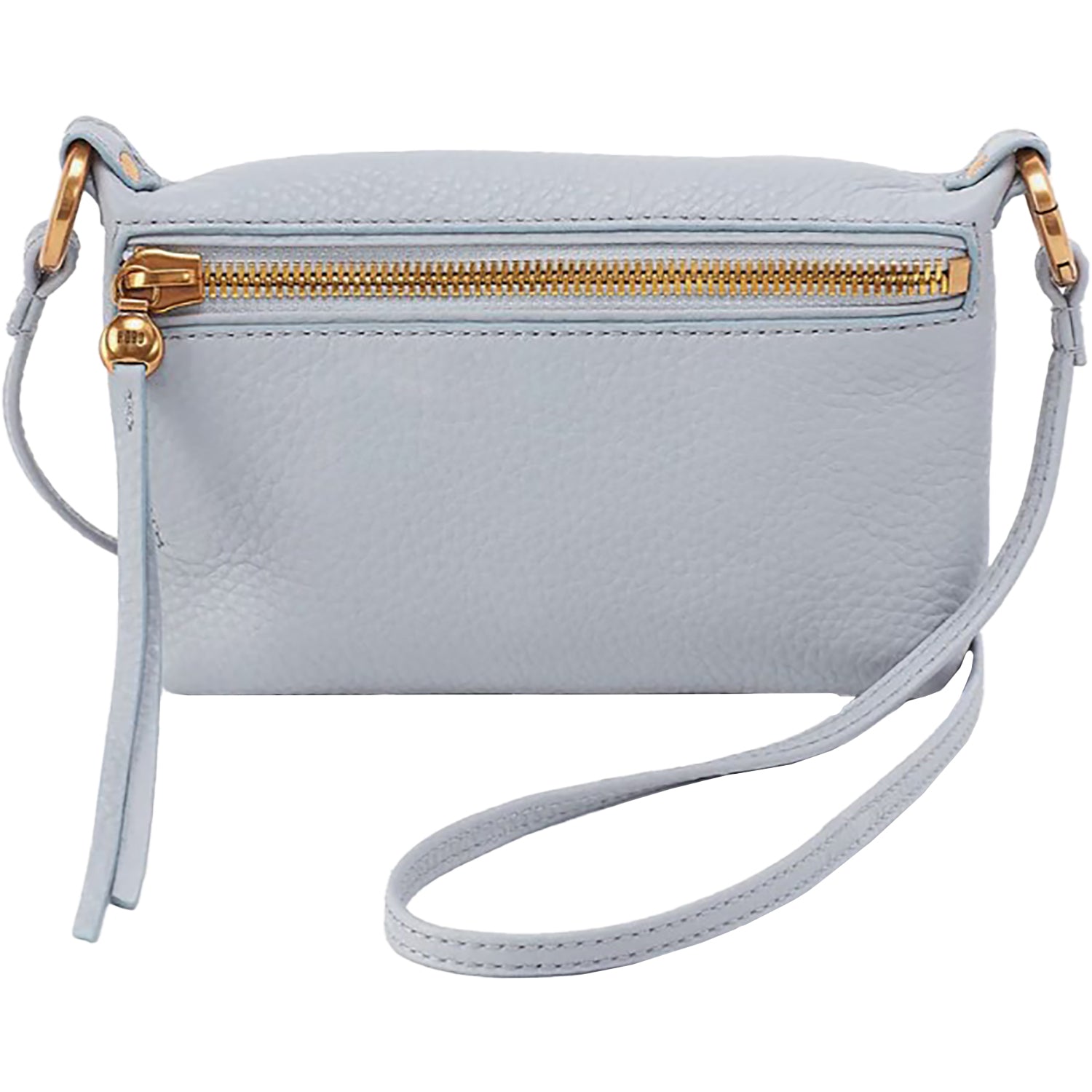 Womens Hobo Hobo International Run About Crossbody Blue Pearl Pebbled Leather Blue Pearl Pebbled Leather