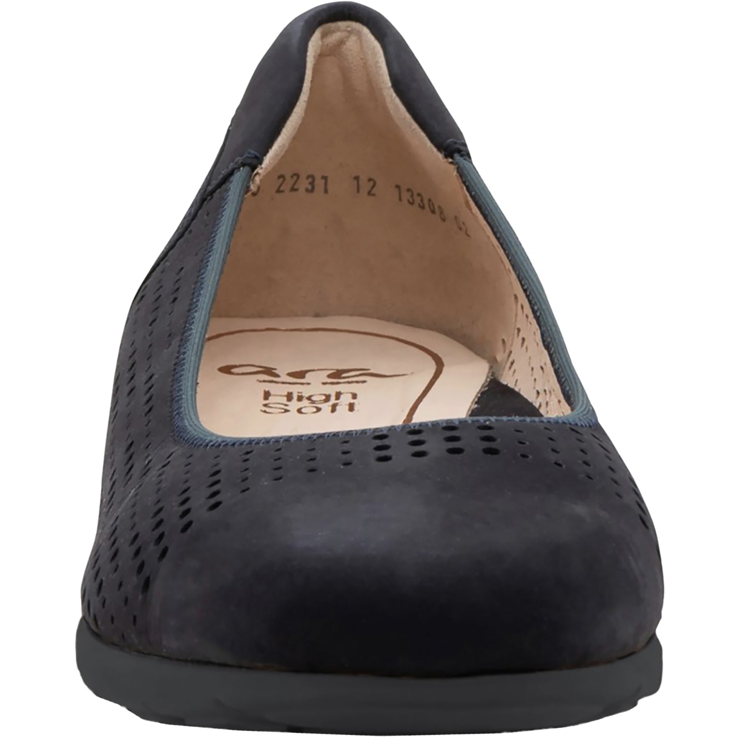 Womens Ara shoes Women's Ara Shoes Sarah Perf Black Nubuck Black Nubuck
