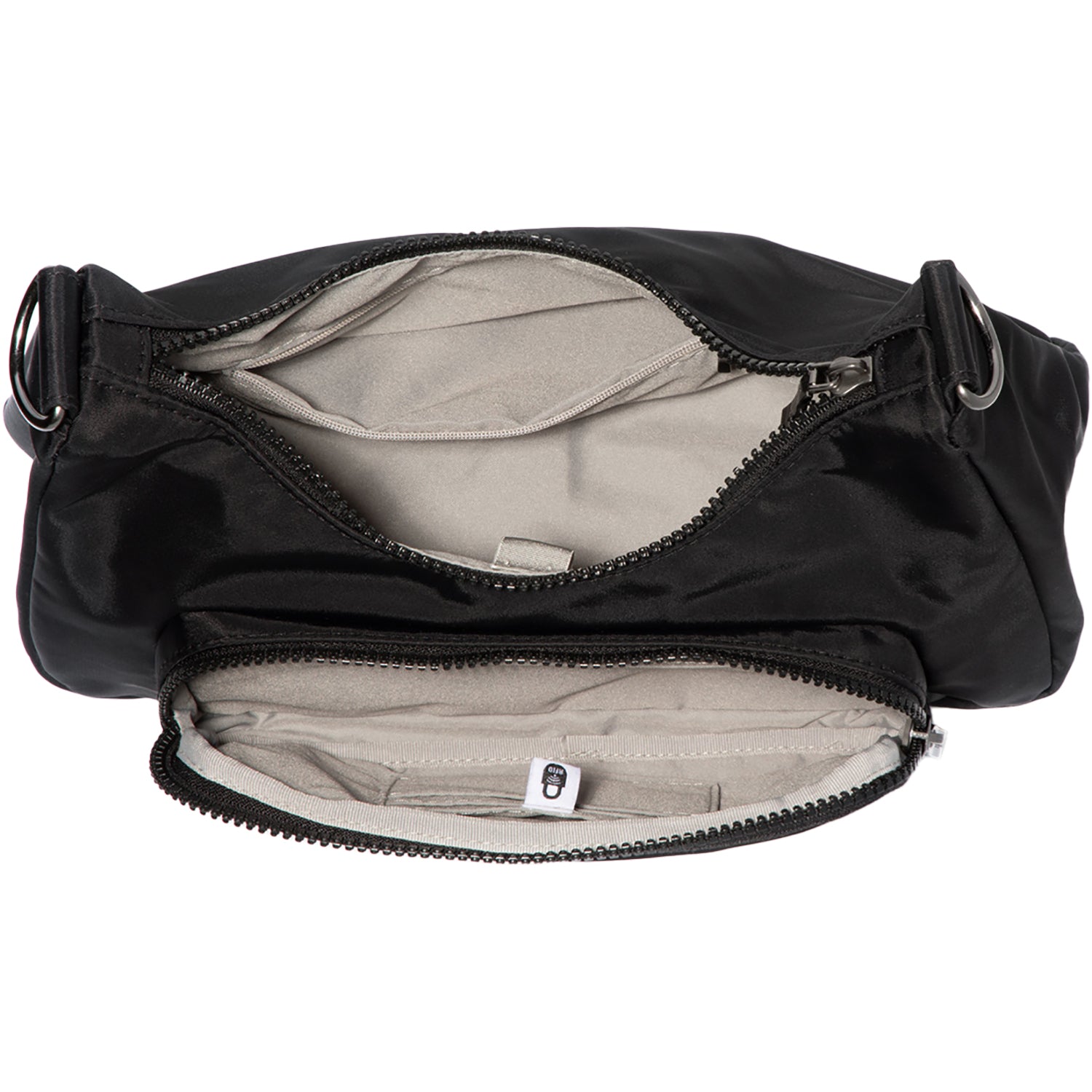 Womens Baggallini Baggallini Savannah Crossbody Black Twill Black Twill