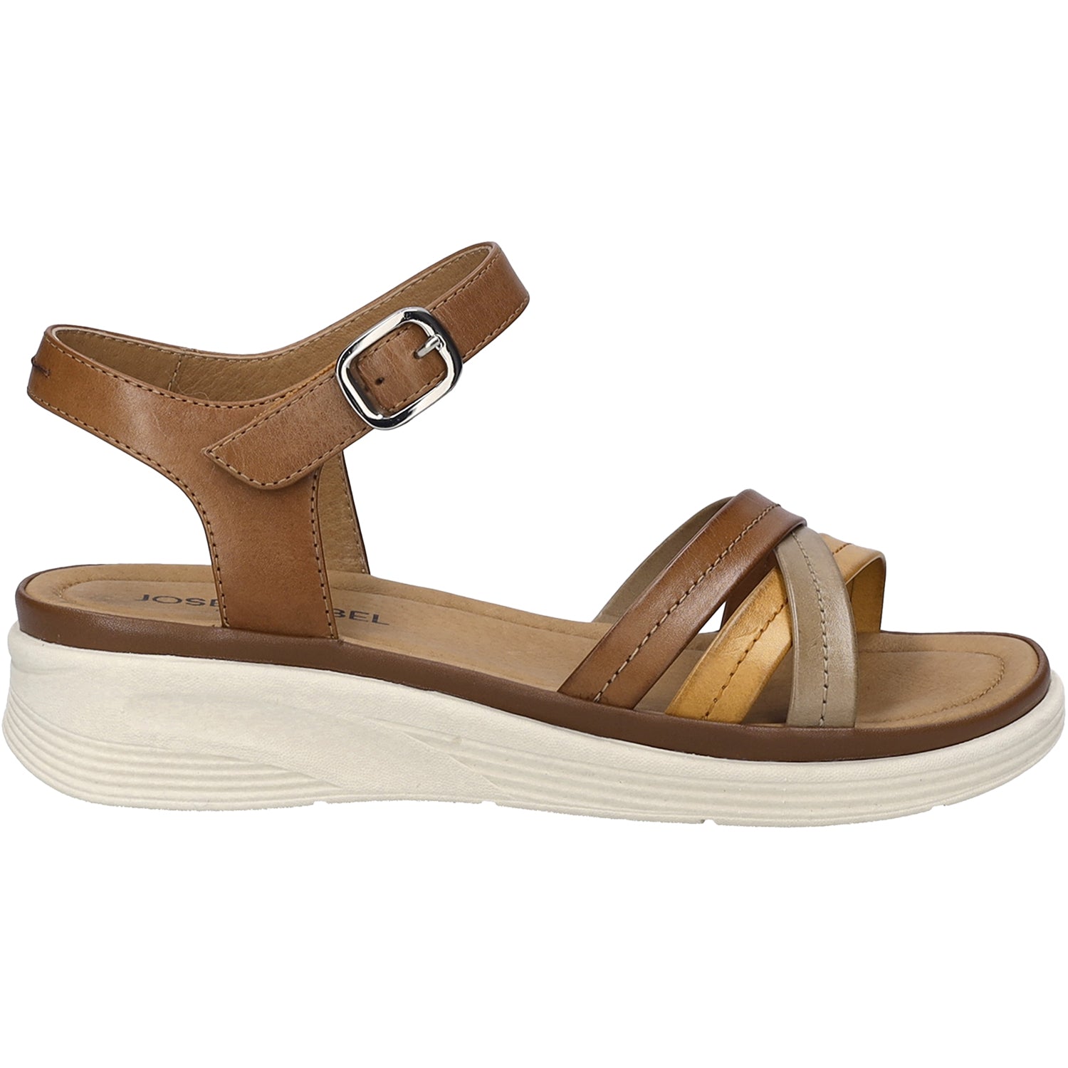 Womens Josef seibel Women's Josef Seibel Sevran 02 Cognac Multi Cognac Multi