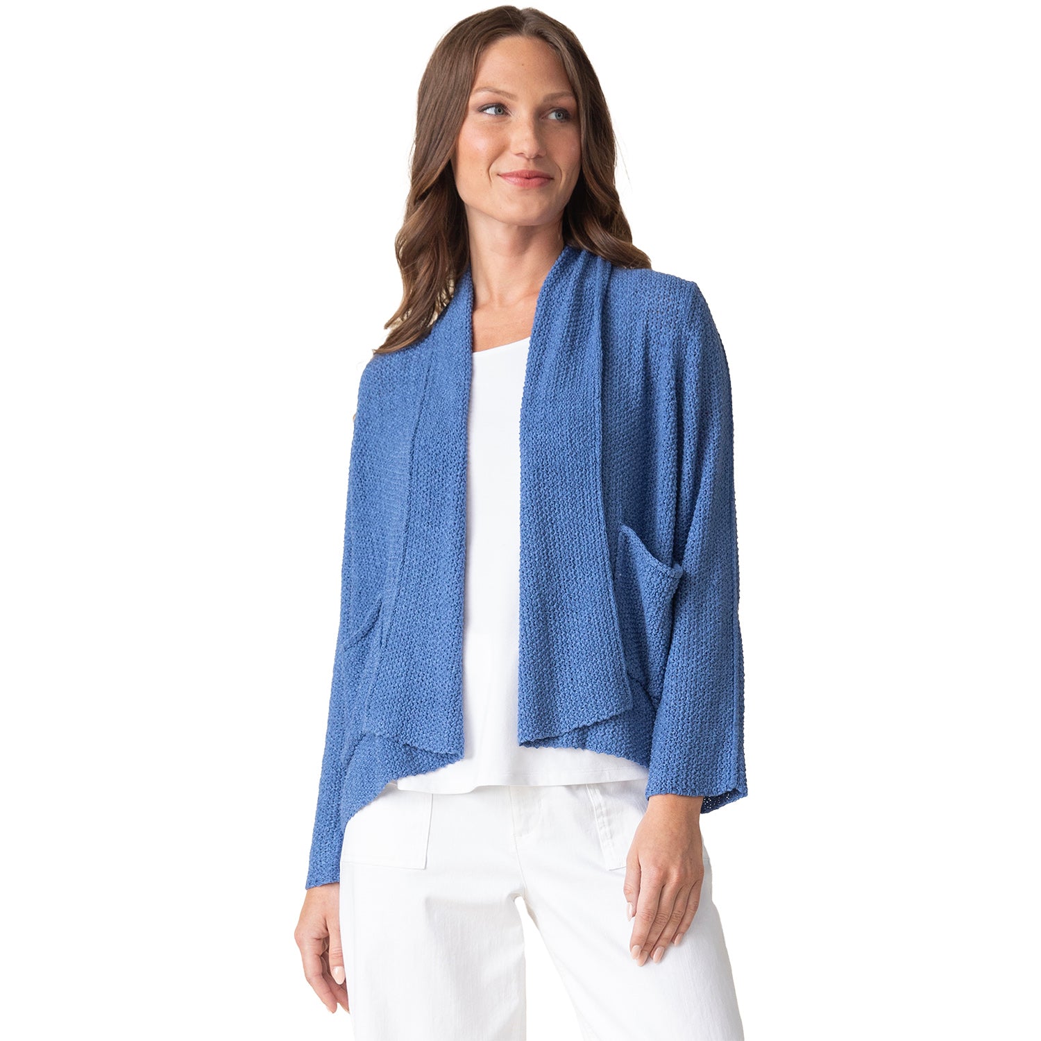 Womens Habitat Women's Habitat Step Into Spring Cardigan Dusk Dusk