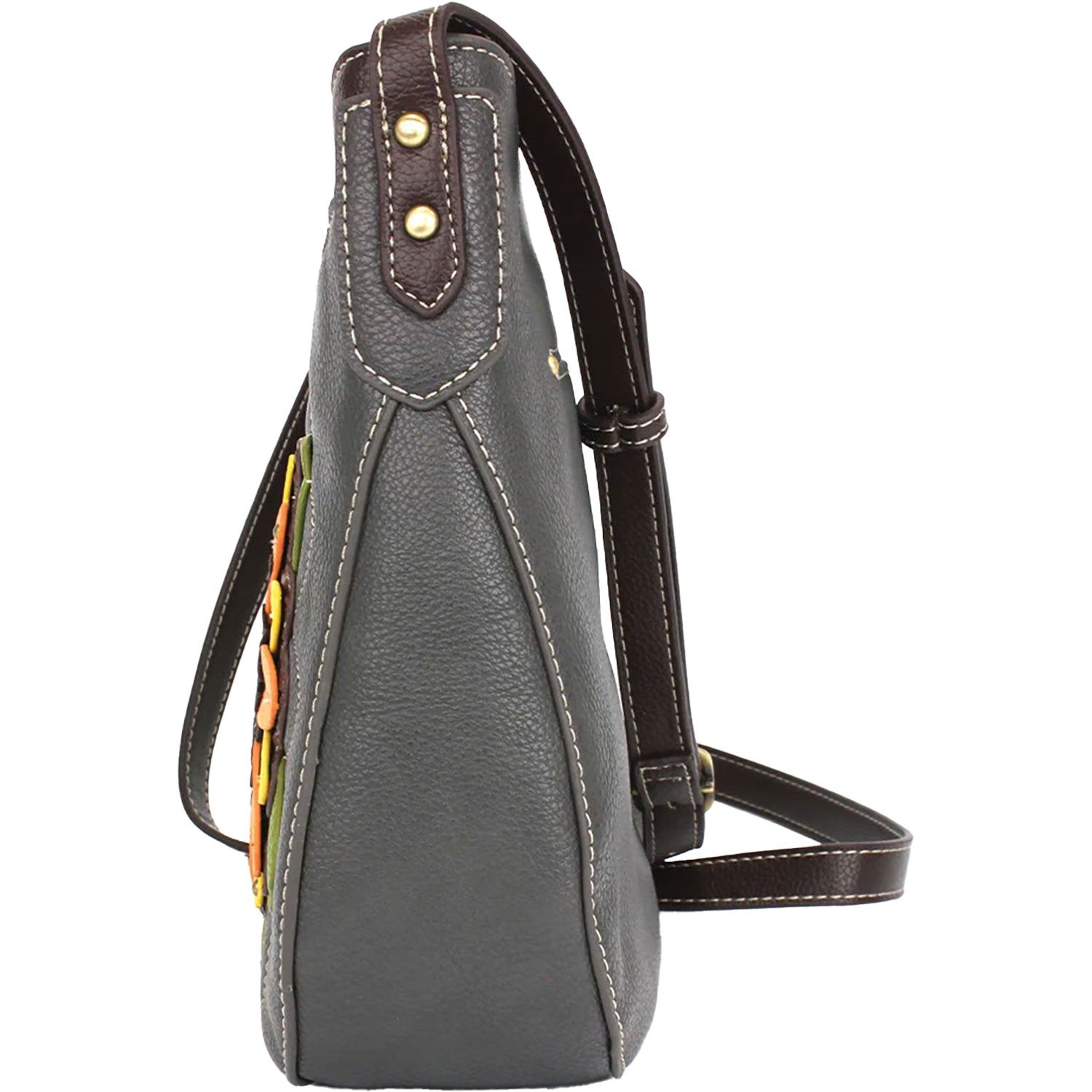 Womens Chala Chala Handbags Sunflower Crescent Crossbody Ink Ink