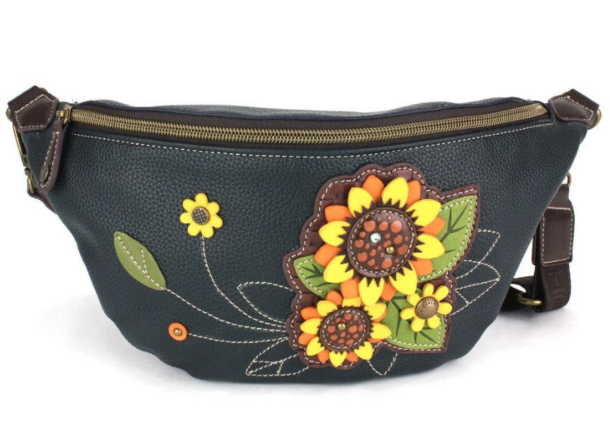 Chala Chala Sunflower Fanny Pack Navy Navy