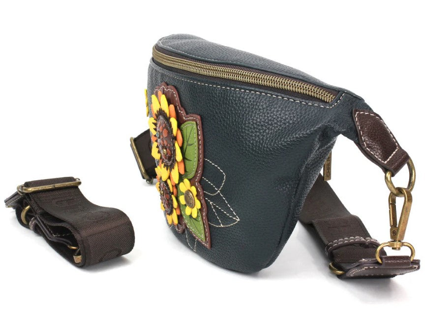 Chala Chala Sunflower Fanny Pack Navy Navy