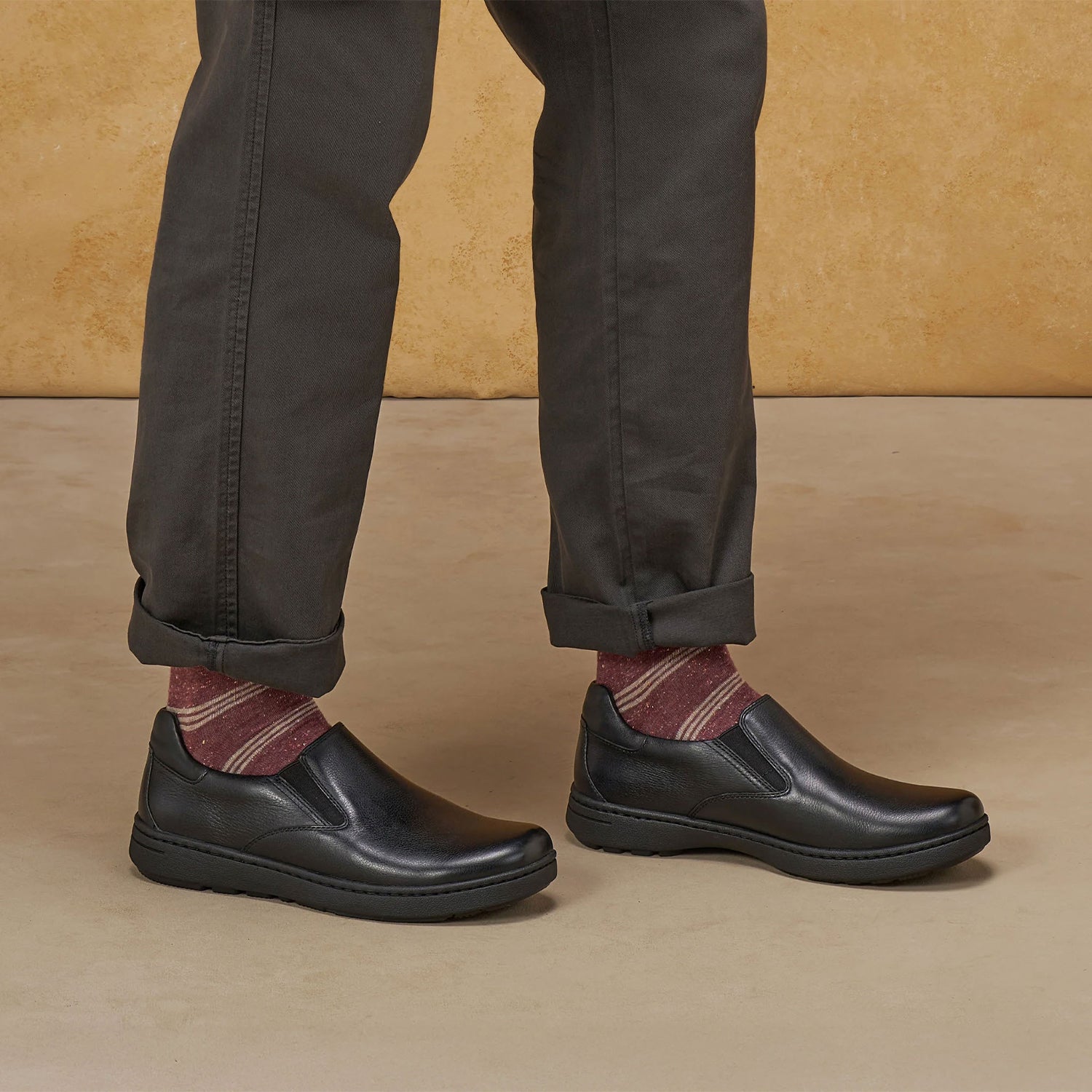 Mens Dansko Men's Dansko Thomas Black Waterproof Black