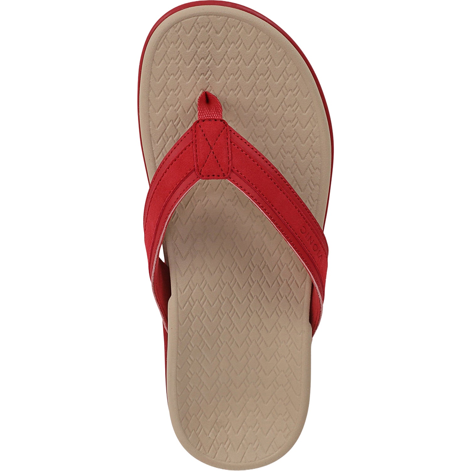 Womens Vionic Vionic Tide 20 Women's Thong Sandals Varsity Red Varsity Red