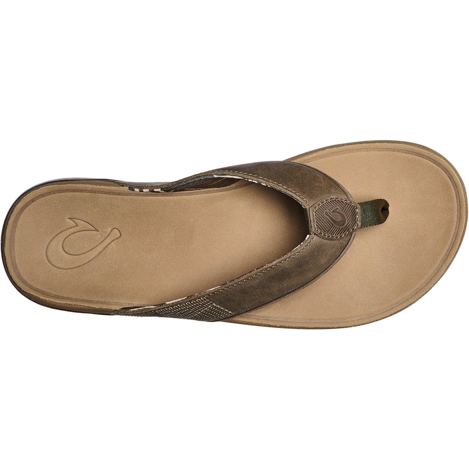 Mens Olukai Men's OluKai Tuahine Hunter/Golden Sand Hunter/Golden Sand