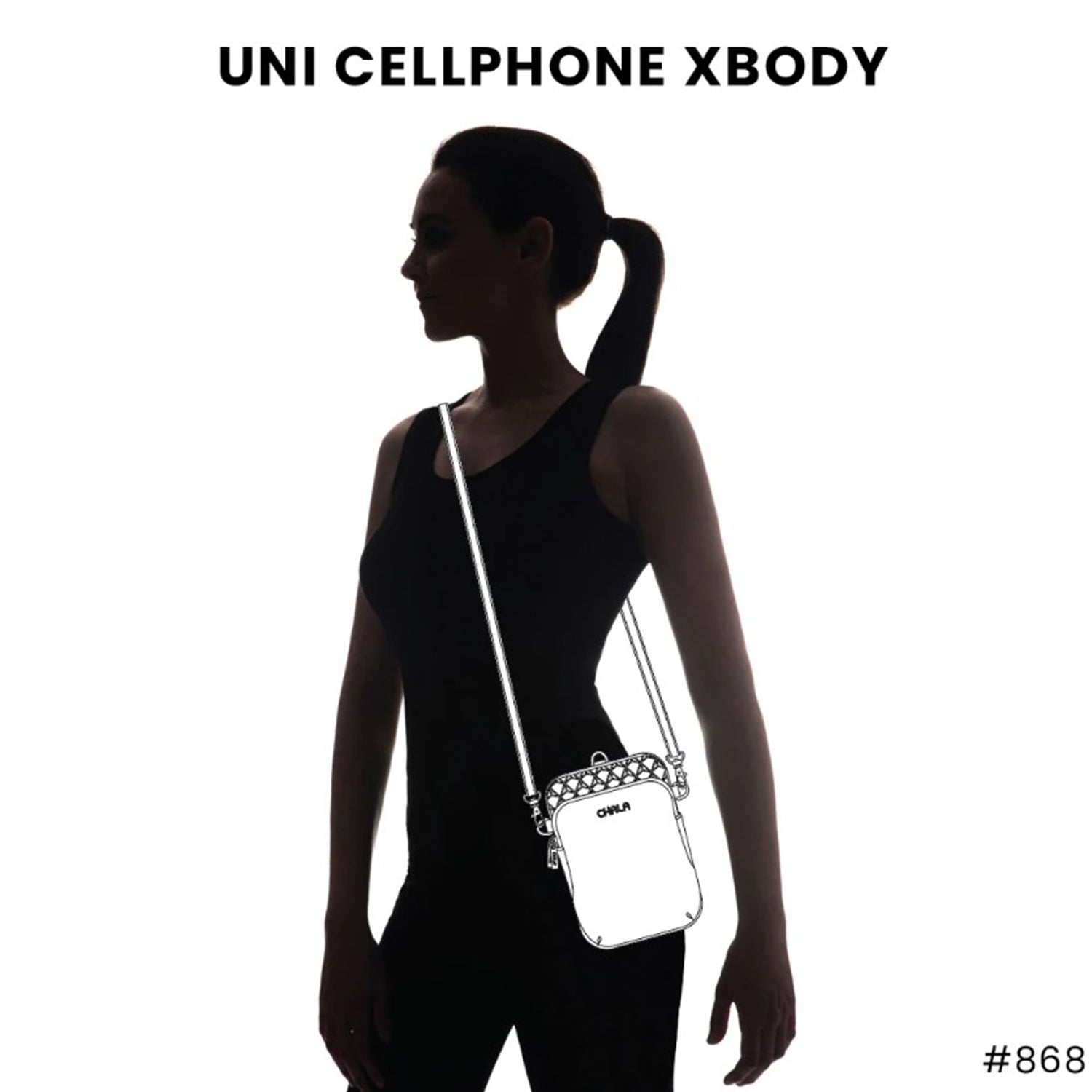 Chala Chala Turtle Uni Cell Phone Crossbody Turquoise Turquoise