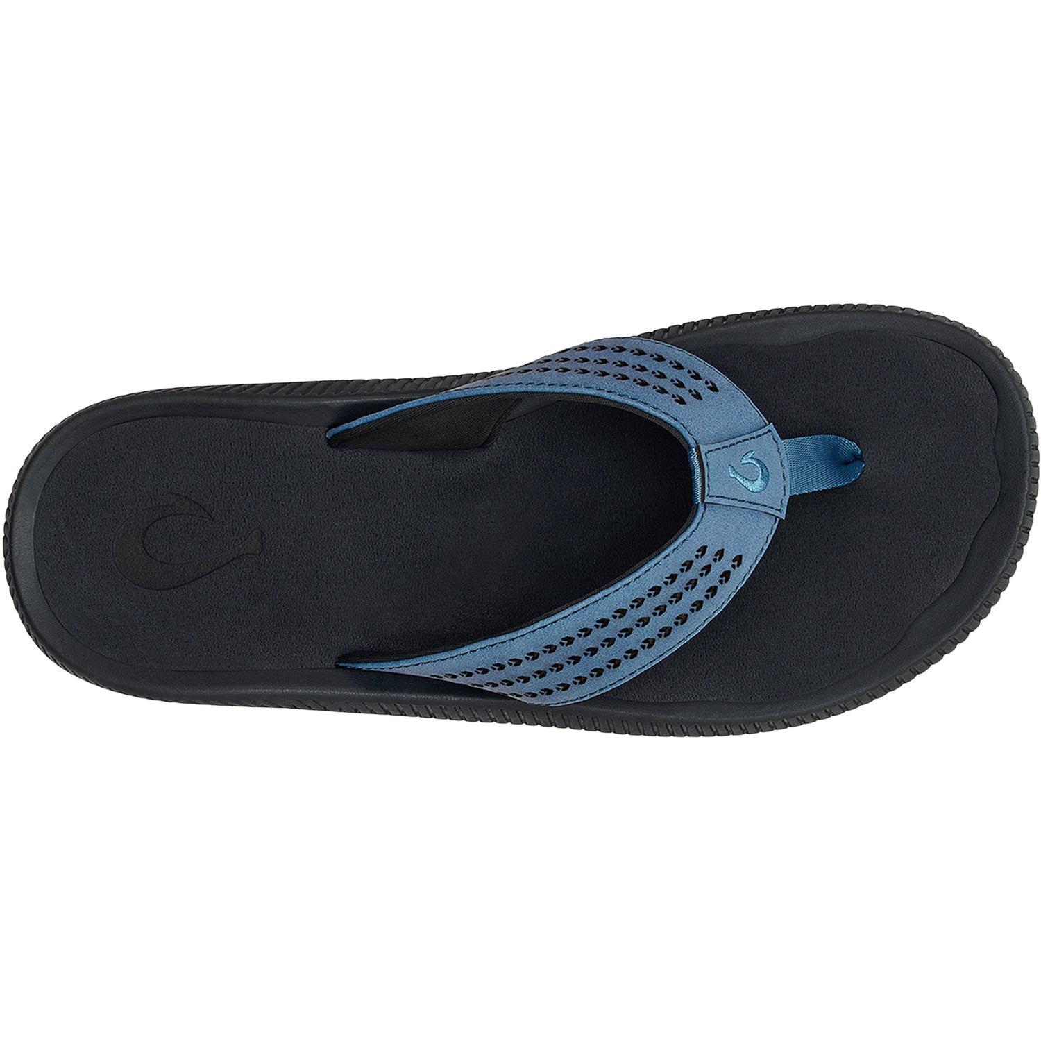 Mens Olukai Men's OluKai Ulele Blue Fog/Lava Rock Blue Fog/Lava Rock