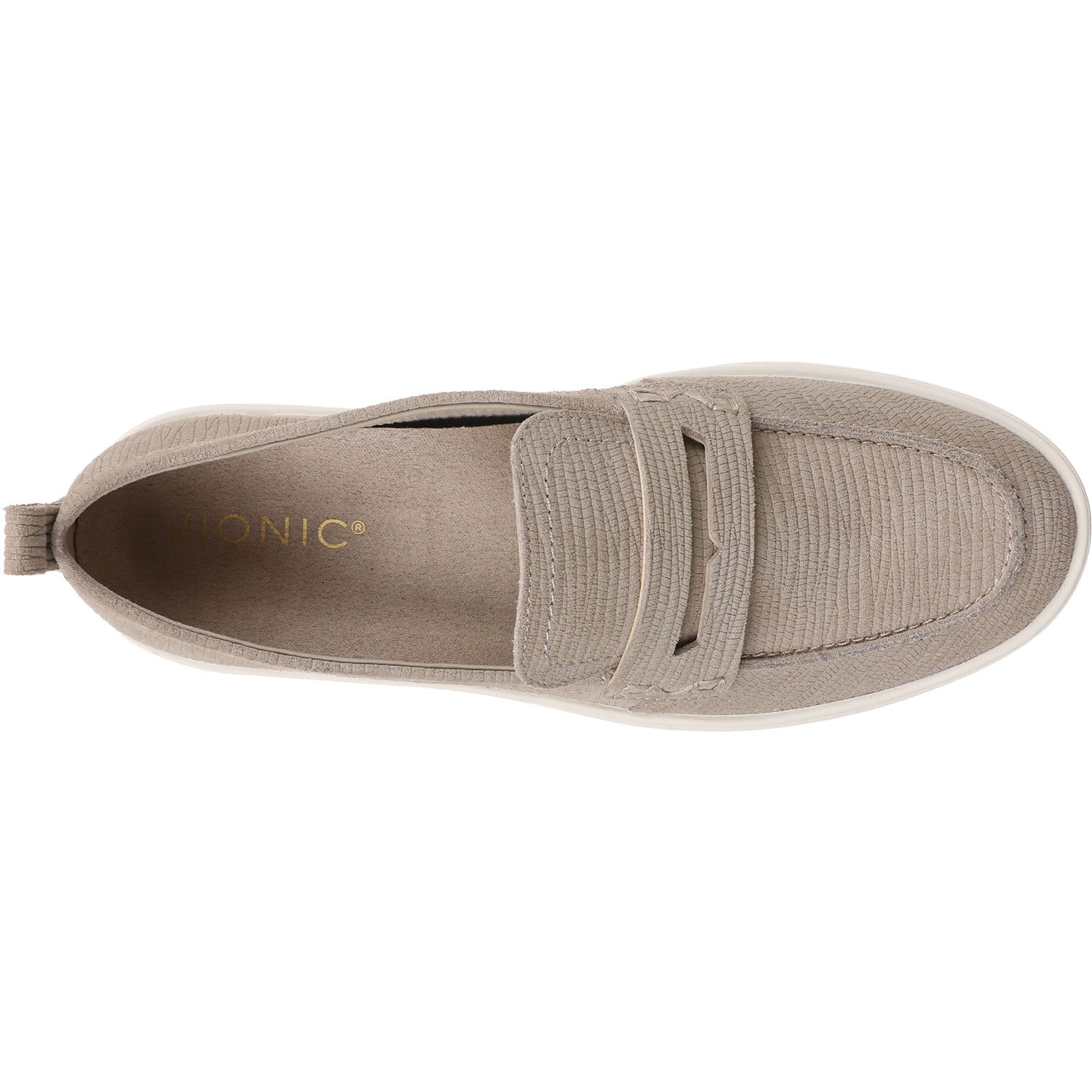 Womens Vionic Women's Vionic Uptown CobblestoneWomen's Suede Cobblestone Suede