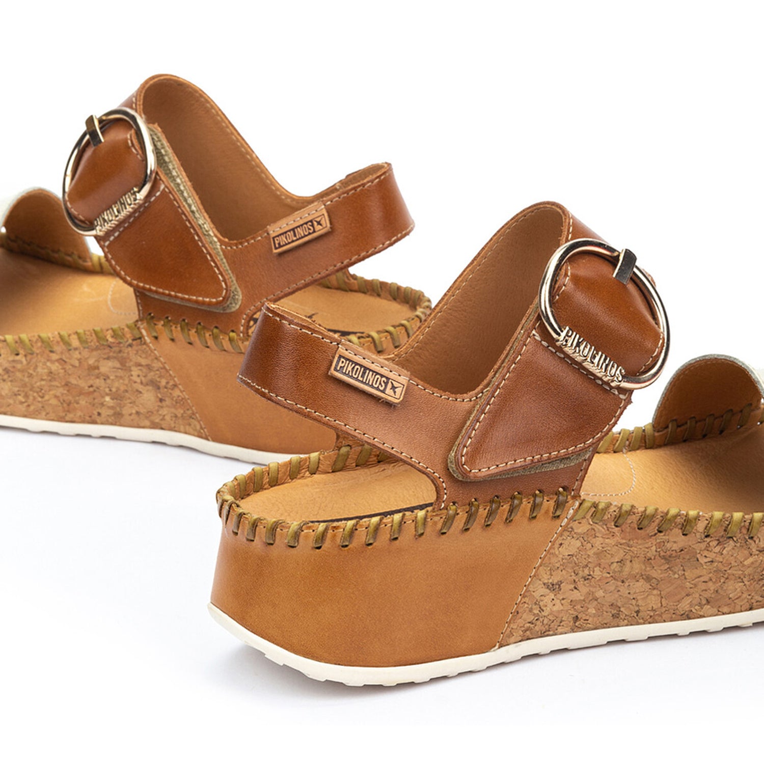 Womens Pikolinos Women's Pikolinos Marina W1C-0709C1 Nata/Brandy Nata/Brandy