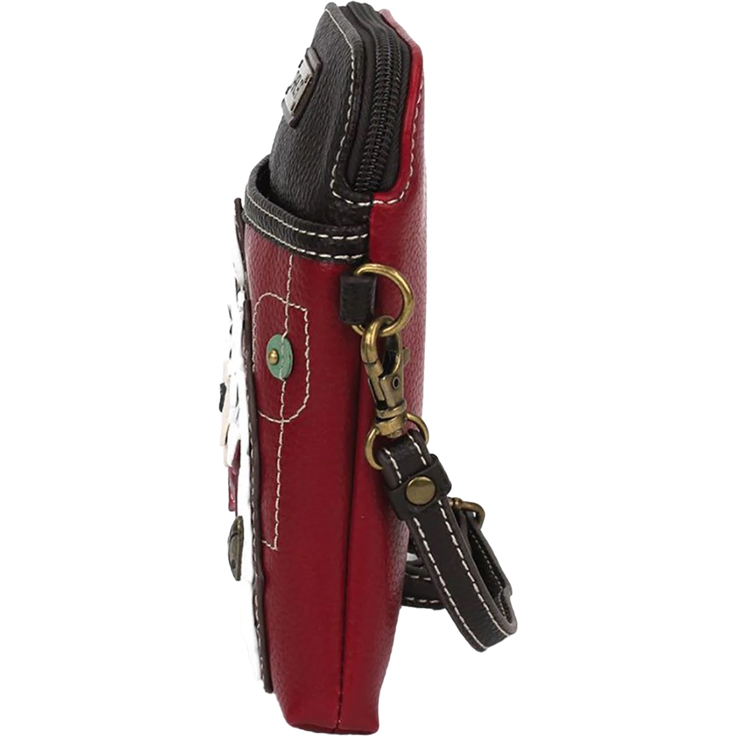 Chala Chala Westie Cellphone Crossbody Burgundy Burgundy