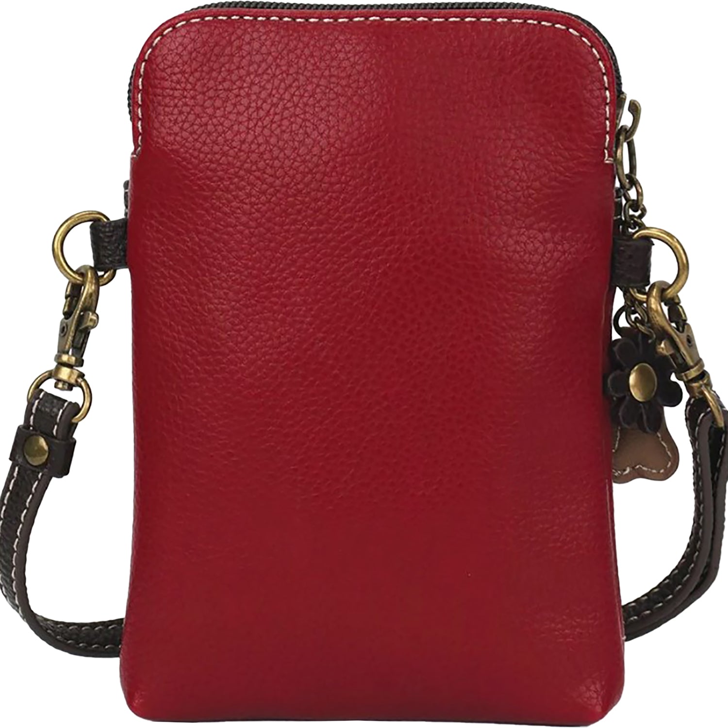 Chala Chala Westie Cellphone Crossbody Burgundy Burgundy