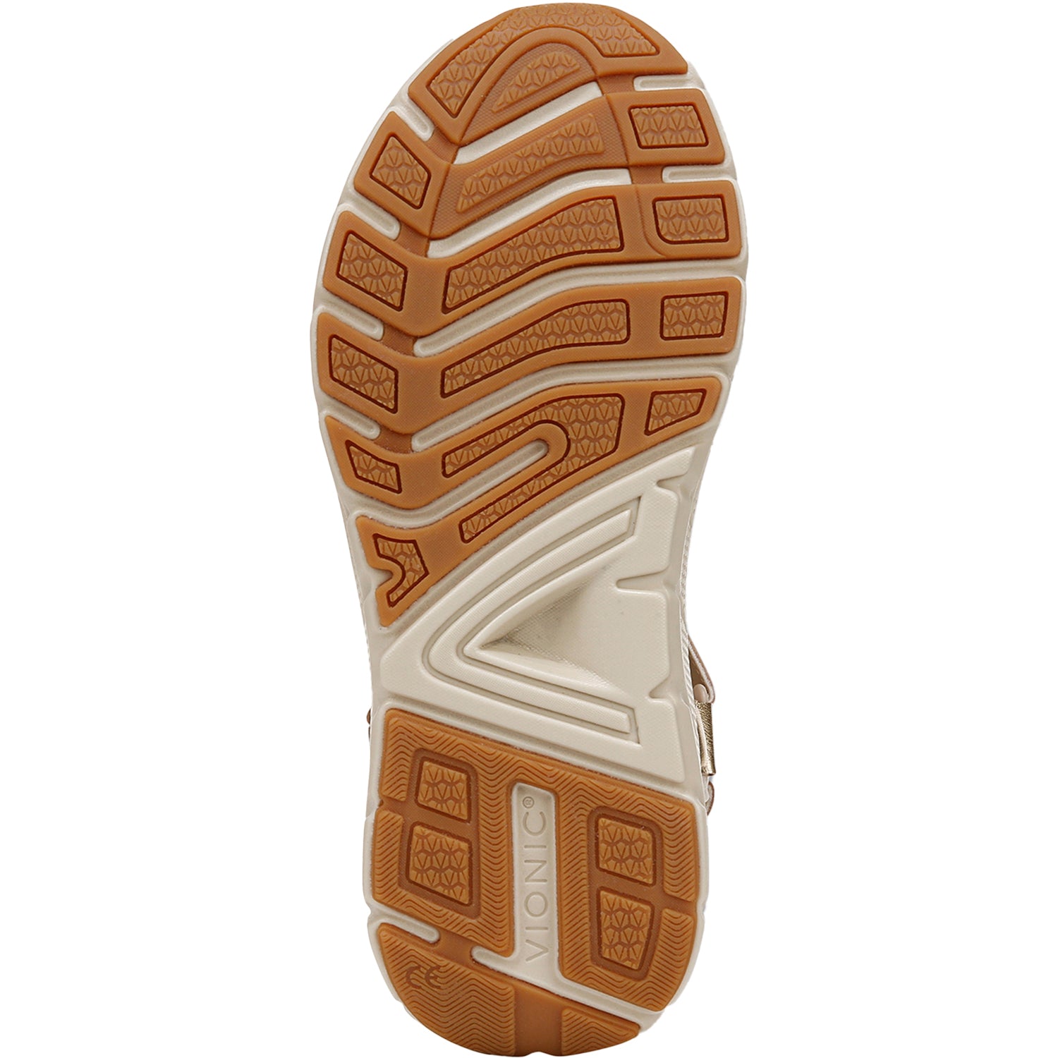 Womens Vionic Women's Vionic Walk Max Wanderer Parchment/Gold Parchment/Gold