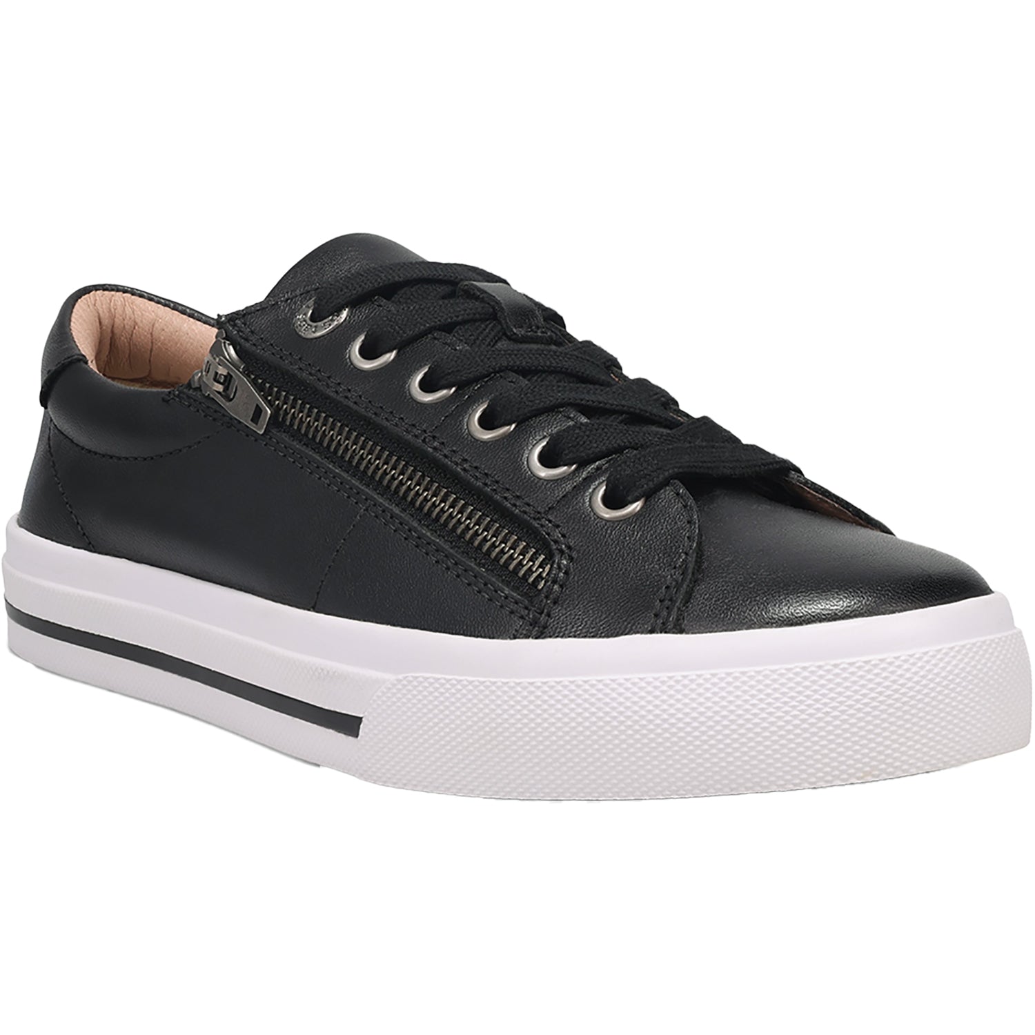 Womens Taos Women's Taos Z Soul Lux Black Leather Black Leather
